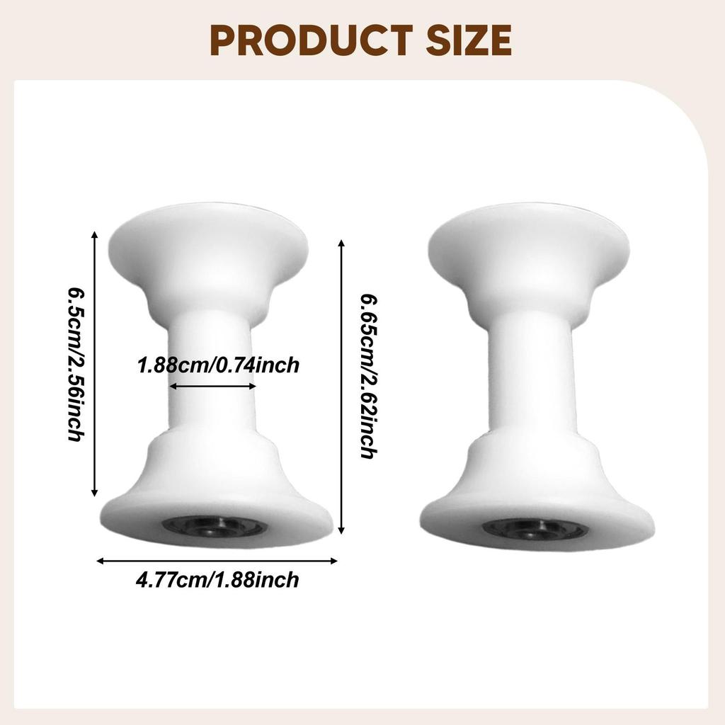 Stable Rollers Gym Parts Wheels Accessory Compact Bearings Pulley for Rowing Machine and Abdominal Trainers