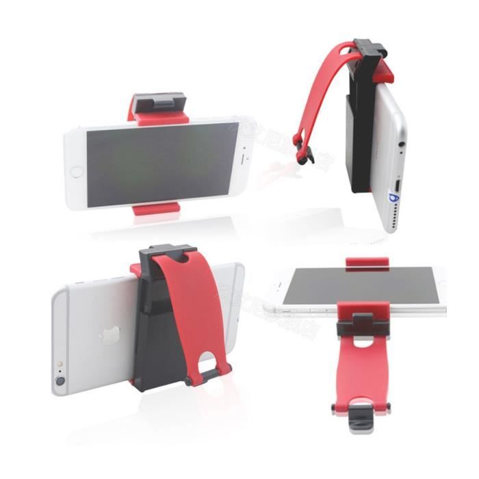 Accessoire - EASTVAPS - Support de téléphone - Rouge - Compatible tous smartphones - ABS + Silicone
