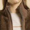 BCBG Poufer Knit Zip Jumper B6s1g580