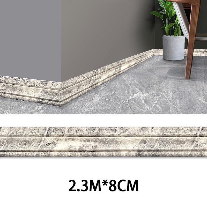 Waterproof And Impact-Resistant Edge Banding For Background Walls Living Room Decorations, And Wall Stickers