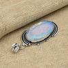 Gorgeous Faceted Milky Opal 925 Sterling Silver Handmade Jewelry Women Pendant