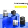 Jing Rong DN15 Carbon Steel External Square Head Plug