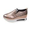 Independent Station 2025 Spring and Summer New Muffin Casual Shoes Breathable New Platform Sports Women's Shoes Foreign Trade