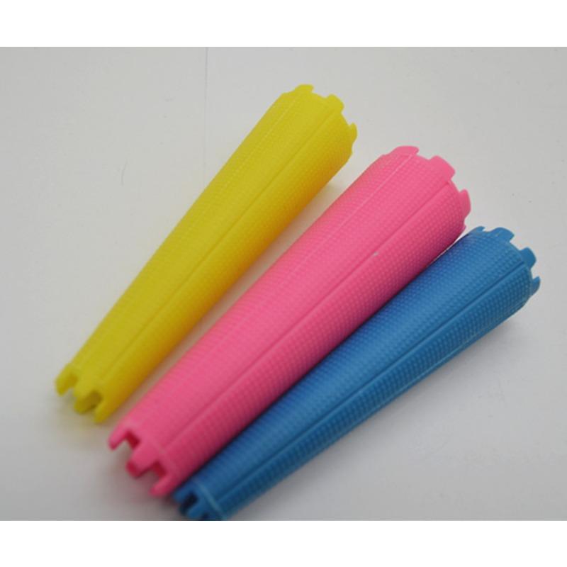 4sizes Spiral Plastic Perm Stick Women Magic Curly Hair Roller Cold Perm Bar Hair Curler Barber Professional Hairdressing Tool