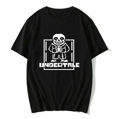 Games Undertale Cosplay Short Sleeve Top Unisex T-shirts