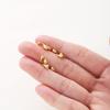 50pcs/lot 14K 18K Gold Water Drop Tail Extender Chain Beads Pendanets  Connector End Beads For DIY Jewelry Handmade Accessories