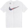 Dri-Fit Big Swoosh Basketball Crew Neck T-Shirt Men Tops White BQ3658-100