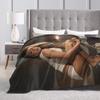 Soft Blanket Travel Miss Possessive Tour Tate McRae Throw Blanket Flannel Bedspread For Bedroom Fluffy Sofa Bed Cover