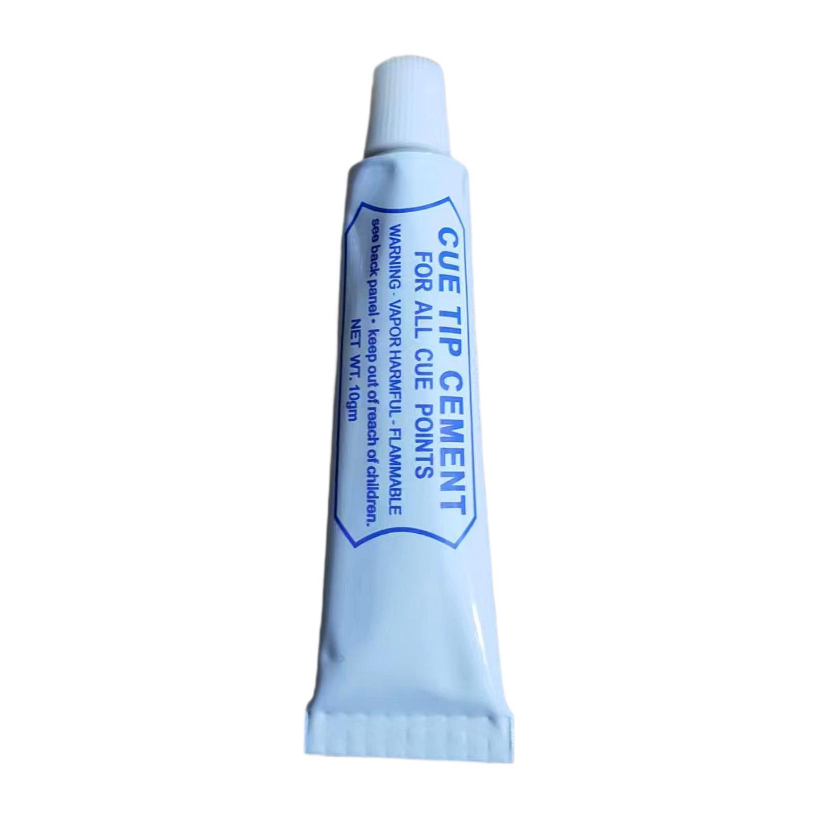 

Glue for Pool Cue Tips Multipurpose Stable Easy to Apply Fast Drying Glue Ball Head Adhesive Strong Glue Billiards Accessories белый