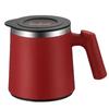 Sturdy 420ml Mug Sturdy Anti Slip Handle Thermal Cup Eak Proof Sealed Lid Rustless Steel Insulated Cup Hot Water Storage