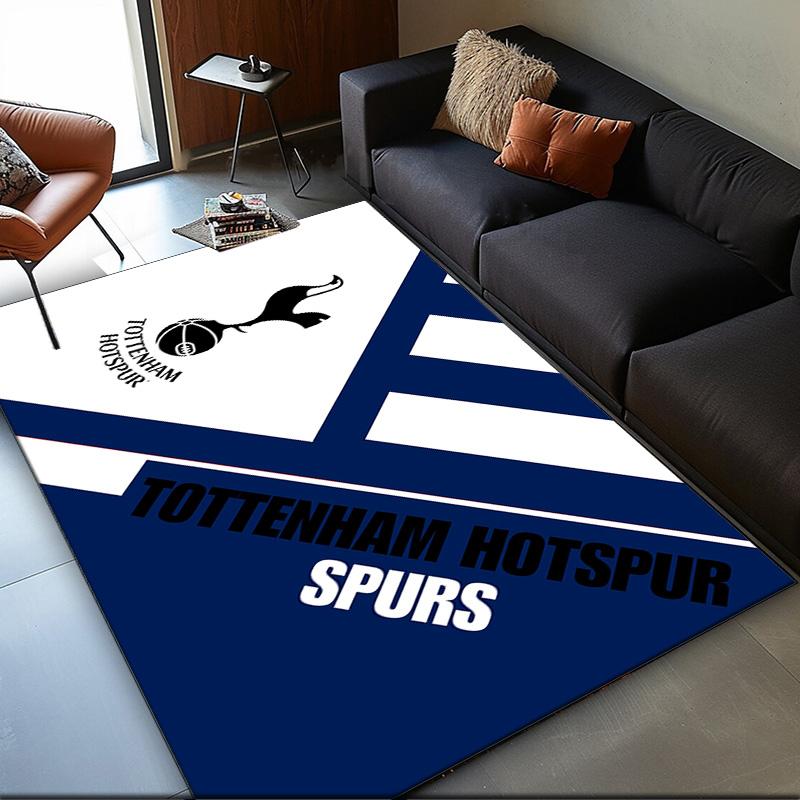 1PC Rug FC Tottenham Crest Carpet, Chair Rug,Area Rug for Office Bedroom Living Rooms Bedroom, Doormat Decor Christmas Fan Gifts