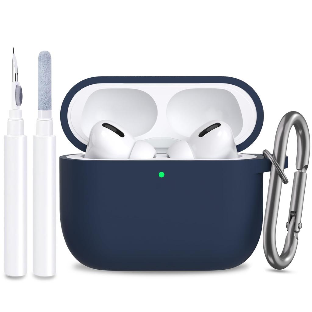 Für AirPods Pro 3. Generation Hülle Neue Weiche Silikonhülle für AirPods Pro 3 Schutzhülle mit Reinigungsset für AirPods Pro 3