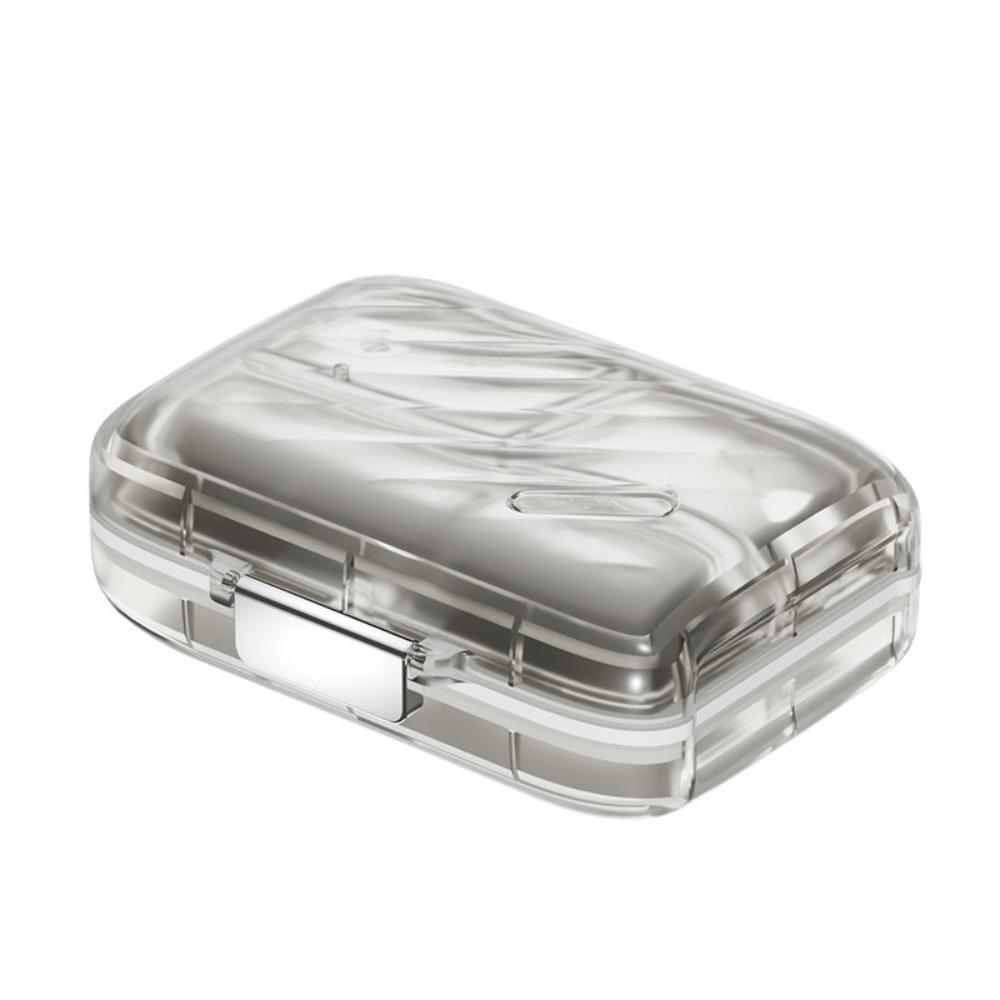 Seal Pill Box Large Capacity with 7 Day Compartments Weekly Pill Organizer Food Grade Light Proof Design Storage Box
