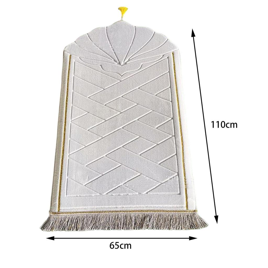 Portable Soft Muslim Carpet Area Rugs Elegant Eid Wedding Birthday Present