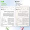 2/4 Roll A4 Quick-drying Heat-sensitive Paper, Suitable for Portable Printers - Thicker, Clearer Fonts, High Quality