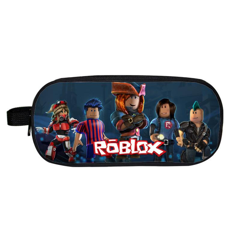 Roblox Cartoon Pencil Case For Boys And Girls With Durable Material**