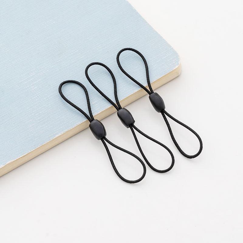100Pcs Mobile Phone Strap Charms Keyring Lanyard Lariat Cords Elastic Rope Keychains Hooks Bag Accessories Key Ring Lanyards