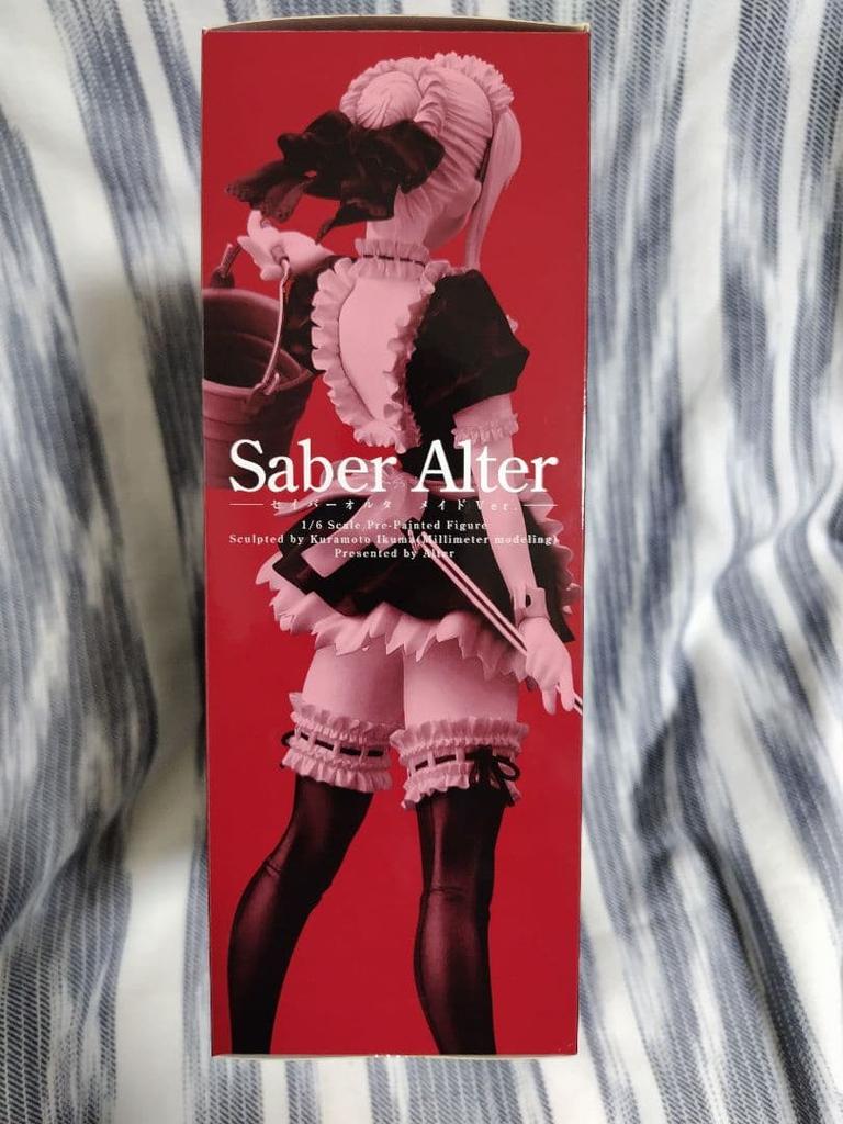 [USED] Alter Saber Alter Maid Ver. 1/6 Scale Opened Almost