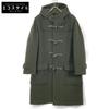 INVERTERE Made In England, Khaki Wool Joshua Ellis Duffle Coat, IV192BM25031 Coat 36 khakiUsed