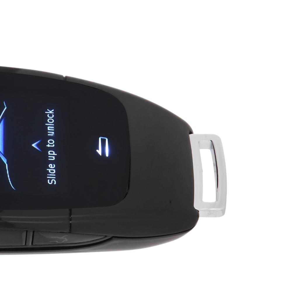 Universal TK900 LCD Touch Screen Smart Key Remote Keyless Entry for Start Stop Engine Button Models Black