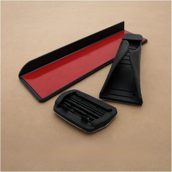 Car Pedal Compatible For Volvo S60 V60 S90 V90 2017-2025 Foot Rest Dead Brake Gas Pedal Pad Cover Set Accessories Non-Slip Stainless Steel