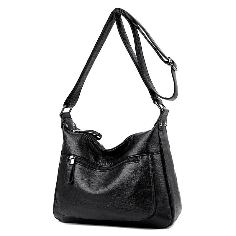 Европейский и американский ретро-стиль, повседневная легкая и вместительная женская сумка через плечо 29*10*24