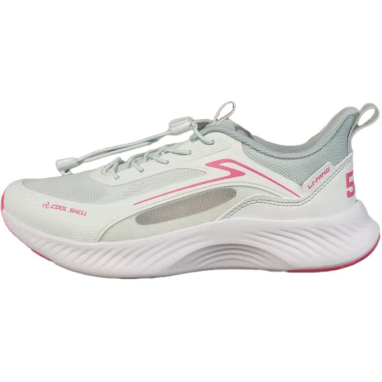 Li Ning YOUNG Sports Life Collection Synthetic Leather, Textile Slip Resistant Cushioning Low top Casual Shoes YKCV050-2 39
