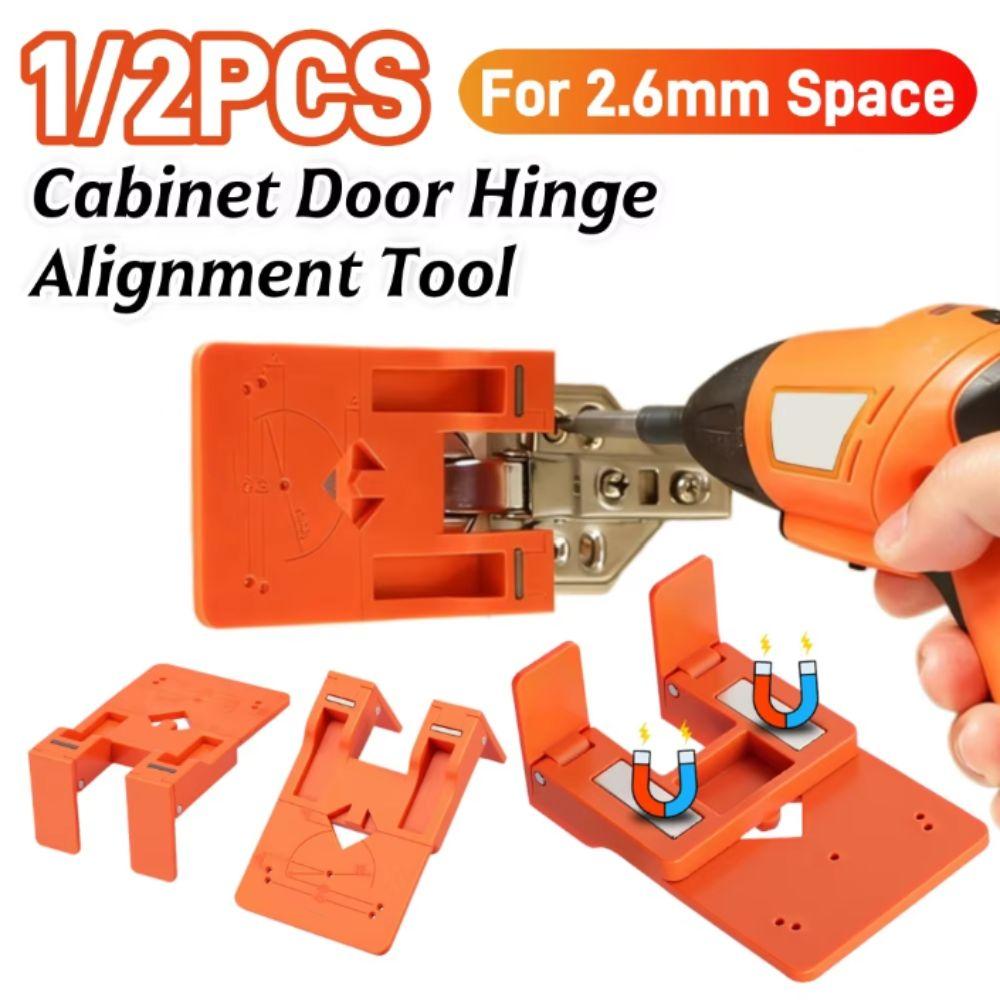Magnetic Cabinet Door Hinge Gasket Alignment Hinge Mounting Auxiliary Tool Woodworking