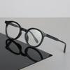 Occhiali Trasparenti di Lusso Minimalista Montatura Rotonda Cool Occhiali da Vista Donna Uomo Montatura Occhiali Lente Chiara Cool Oculos