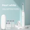 Electric Toothbrush Adult Bright White Automatic Charging Waterproof Sonic Soft Bristle Brush Men and Women Couple Children Set Toothbrush
