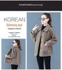 Women's Lambskin Granular Fleece Coat - Autumn/Winter Cardigan for Middle-Aged