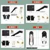 Spy Family Yor Forger Cosplay Costume For Children And Adults With Satin Fabric And Hollow Socks For Anime Conventions