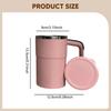 Coffee Mug Automatic Mixing Cup with Lid Portable Versatile Auto Stirring for Tea Protein Powder