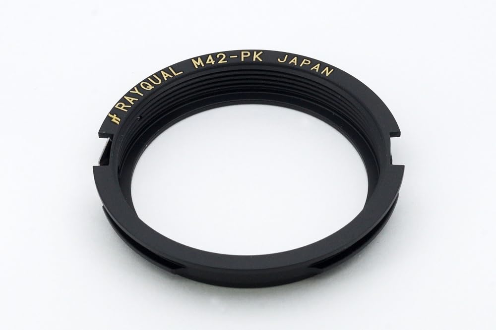 

Rayqual Mount Adapter Made in Japan M42-PK чорний