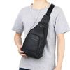 Pánská taška přes rameno crossbody z pravé kůže voděodolná