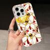 Game GI Ningguang Jelly Double layer White Mobile Phone Case for iPhone 17 16 15 14 13 12 11 Air Pro Max Plus Protective