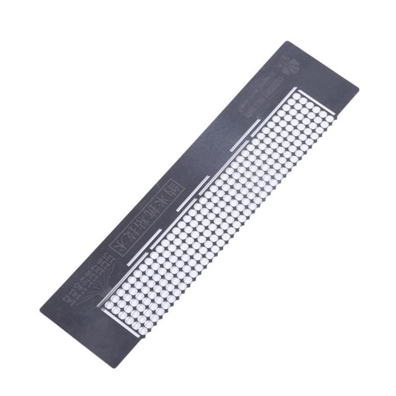 Accessories Storage Diamond Drawing Ruler Dot Drill Tool Mesh Ruler Stainless Steel Ruler Tool