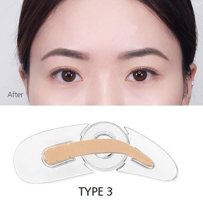 Adjustable Eyebrow Stamp Portable Three Type Eyebrows Makeup Tools Eyebrow Stamp Accessories Women Eyebrows Makeup Tools