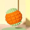 Squeaky Dog Ball Toy Spiky Textured Ball Dog Chew Toy Teeth Cleaning Toy for Dogs Outdoor Training Interactive Fetch Play