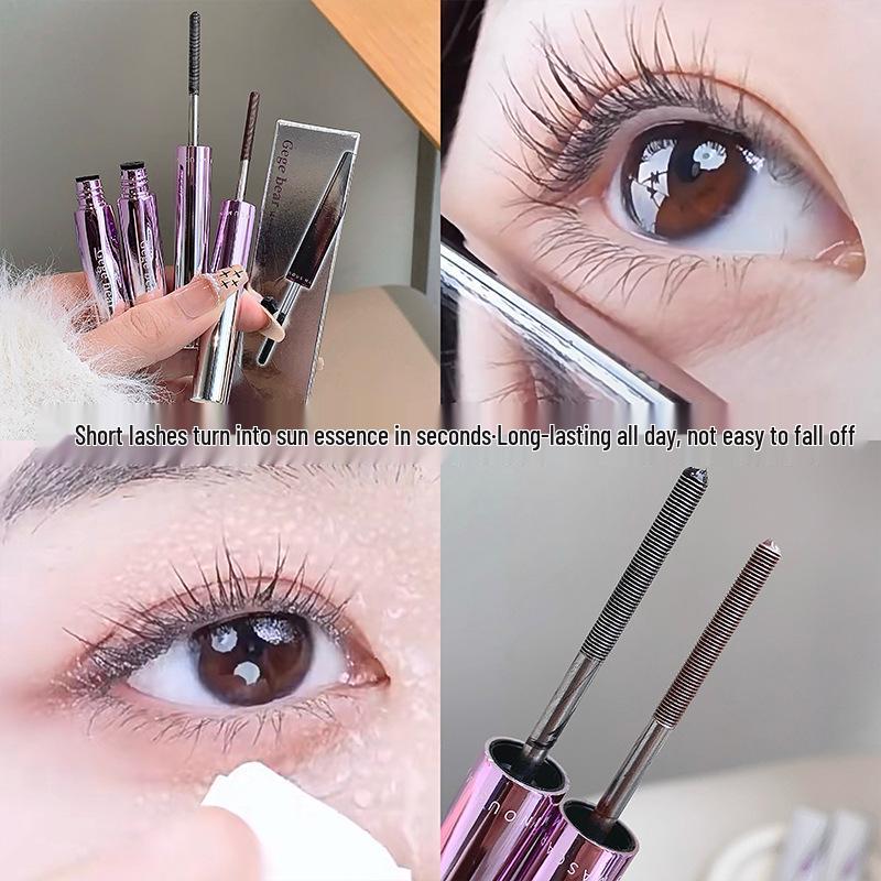 Gege Bear Eye Fiber Curl Thickening Mascara: Natural, Long-Lasting Curl for Slender, Defined Lashes