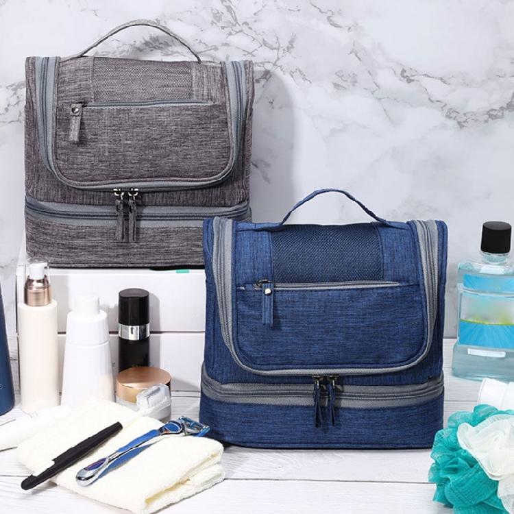 Travel Toiletry Bag Wet Dry Separation Waterproof Material Cosmetic Container