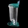 Transparent Bird Feeder Automatic Plastic Bird Feeder with Suction Cups