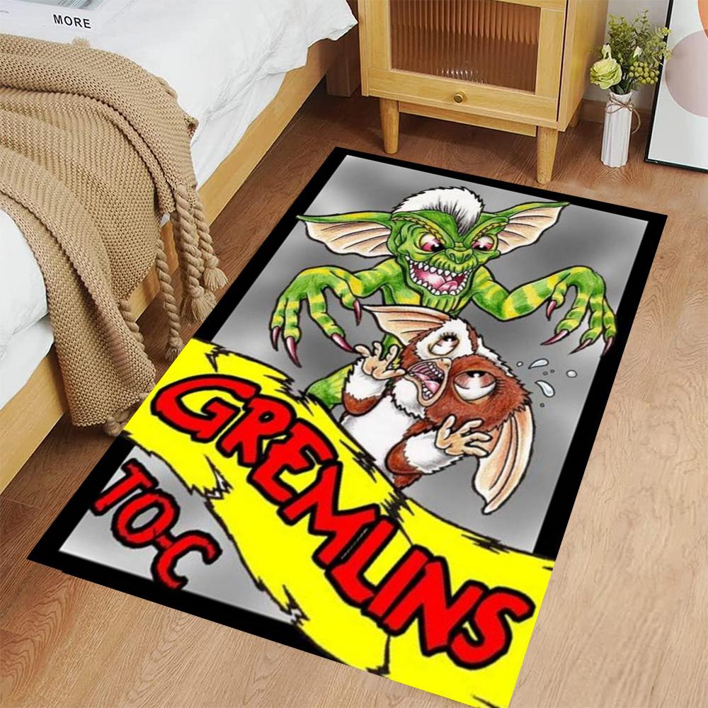 Gremlins Floor Mat Suitable For Playrooms Kitchen Foyer Balcony Antislip Carpet Decorate Offices Perfect Gift For Womenmen