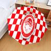 Olympiacos Fc Crest Design Automatic Folding Umbrella - 8-Rib Travel Umbrella with Auto Open/Close & Portable Gifts for holidays or birthdays