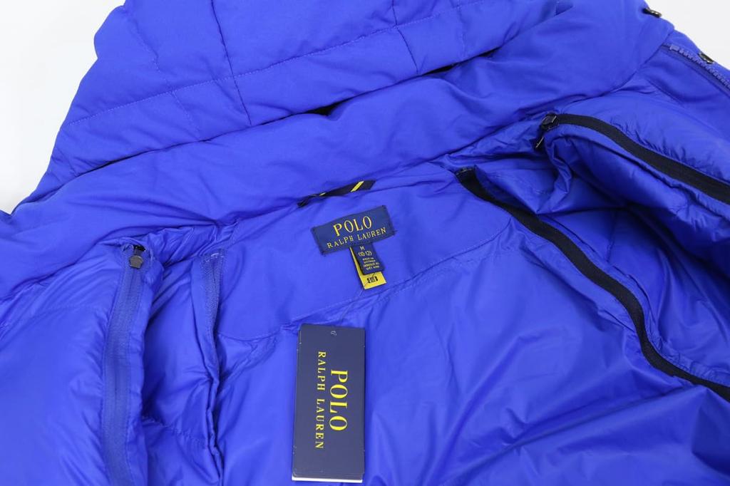 POLO RALPH LAUREN Down Size 0101963 Boys' 2-Way Jacket/Vest/Parka, M, BLUE, [Used]