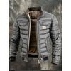 Men's Stand-up Jacket Casual Warm Thickened Cotton Coat Winter Fashion Spring Summer