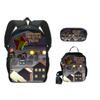 Classic Popular Novelty Funny south park 3D Print 3pcs/Set pupil School Bags Laptop Daypack Backpack Lunch bag Pencil Case