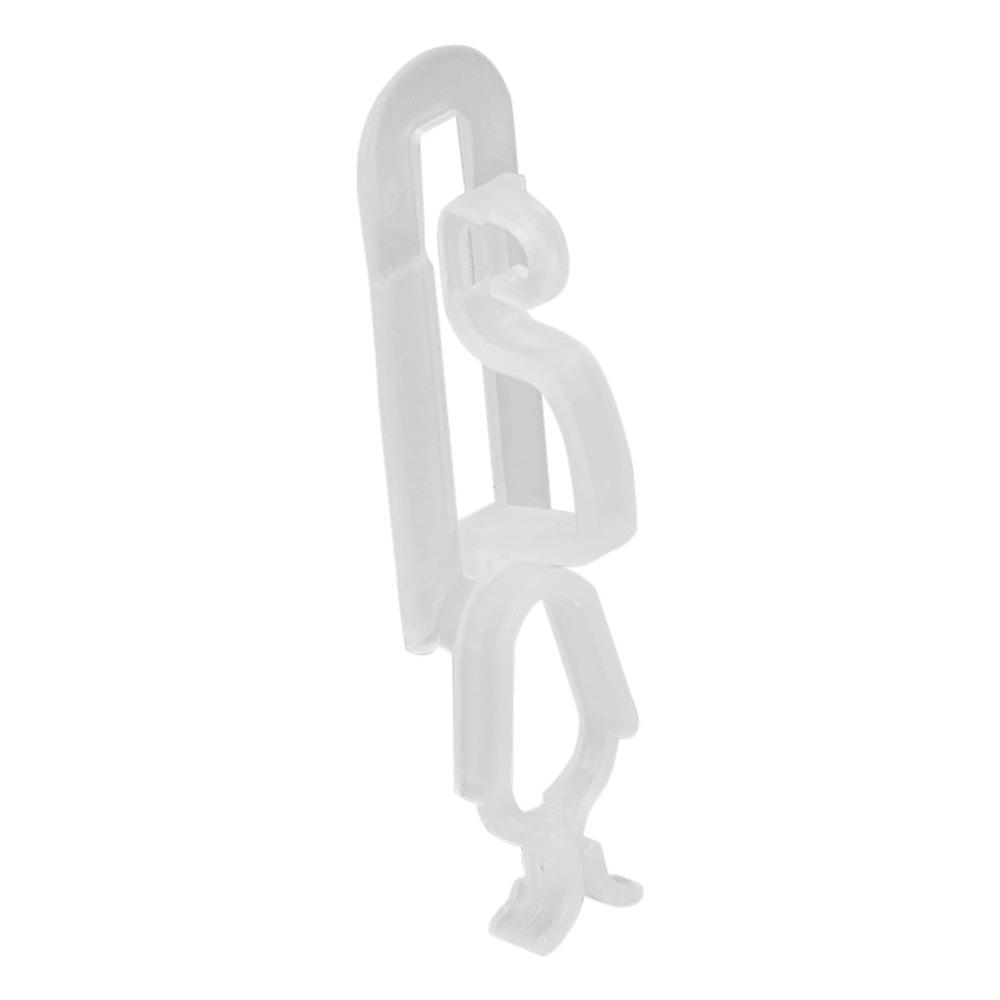 60Pcs 1.8 x 2 x 8.5cm Roof Christmas Light Clips Christmas Lights Gutter Clips  Shingle Application