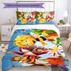 Maya 3pcs Bedding Set Duvet Cover Closure Includes 1 Duvet Cover & 2 Pillowcases for All Seasons Bedroom Home Dorm Decor