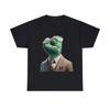 Unisex Adult T-Shirt: Artistic Chameleon Lizard Funny Quirky Animal Fashion Tee